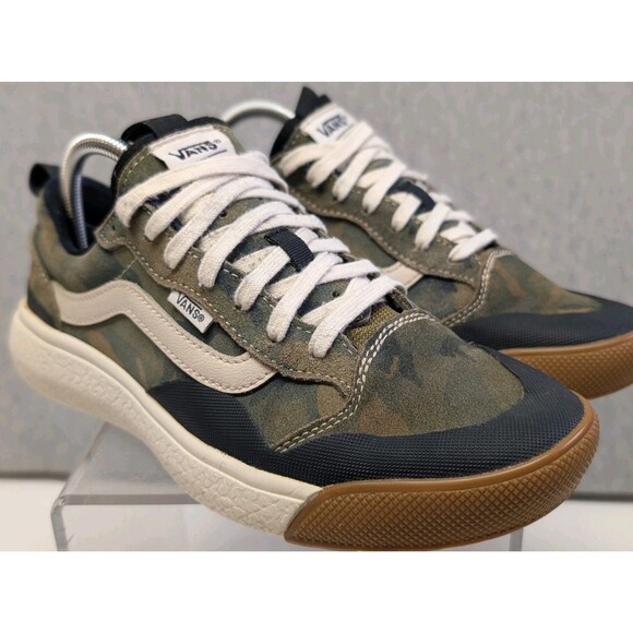 VANS UltraRange EXO Woodland Camo Green Black Mens 8 Womens 9.5 VN0A4UWMWVD - Picture 1 of 13